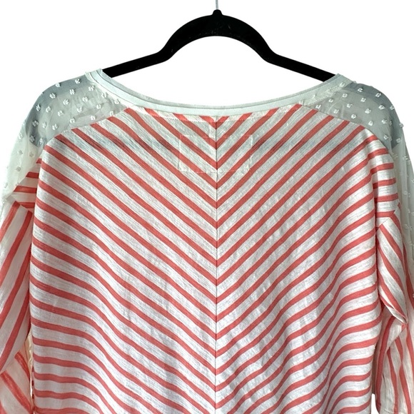 LITTLE YELLOW BUTTON x ANTHROPOLOGIE STRIPED BUTTON MABEL TOP | EXTRA SMALL - Picture 8 of 10